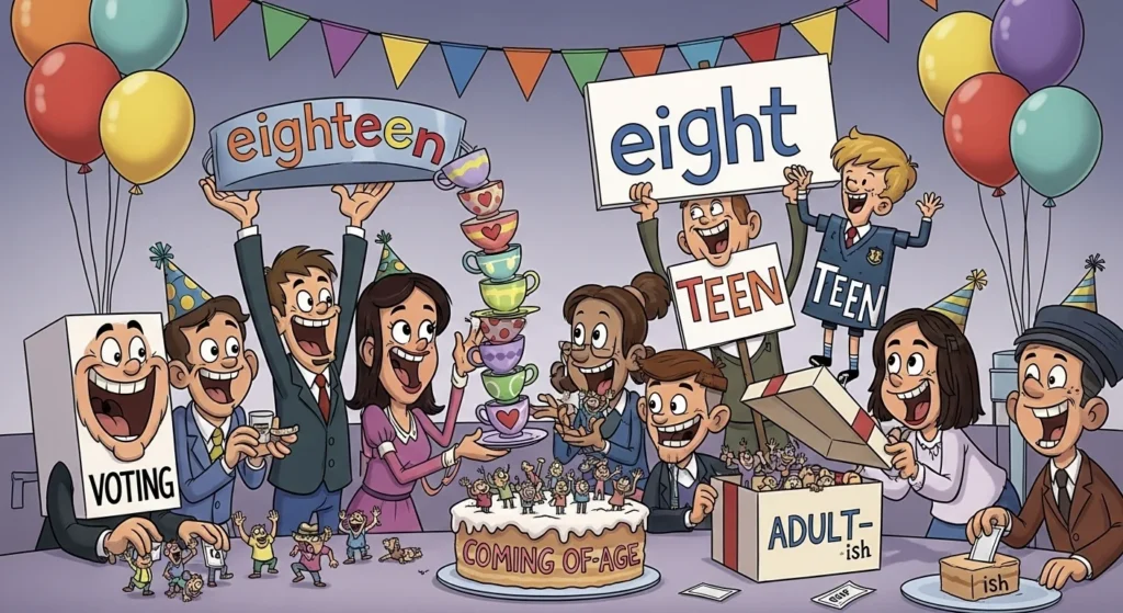 18th birthday puns