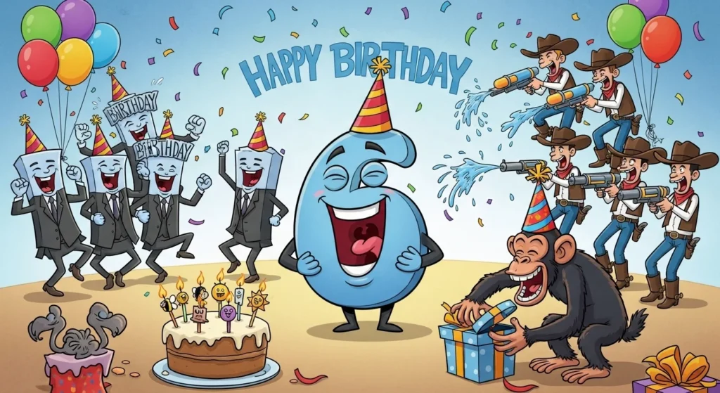 6th birthday puns