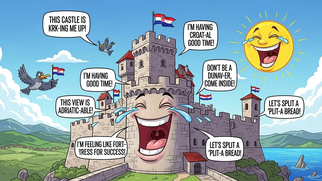 Castle & Fortress Croatia Puns