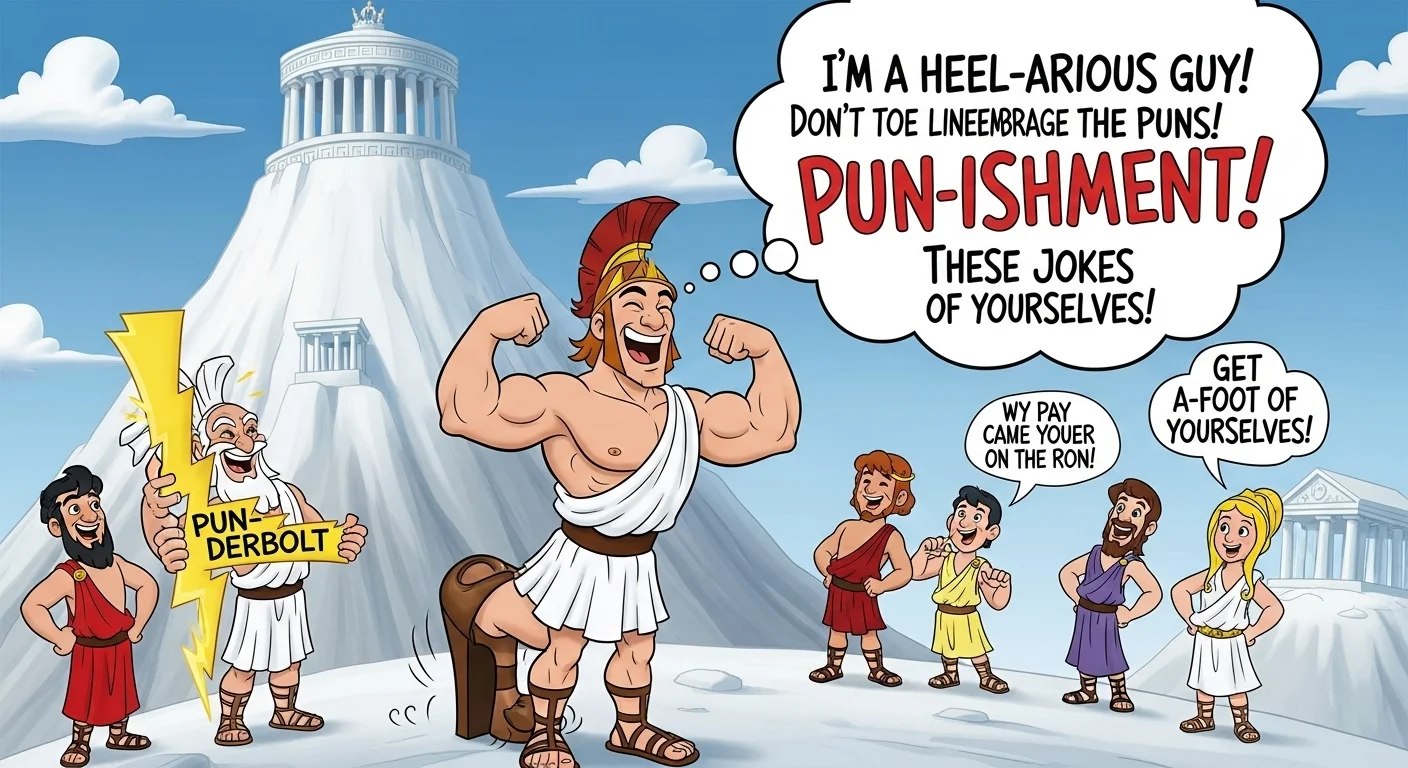 Classic Achilles Puns