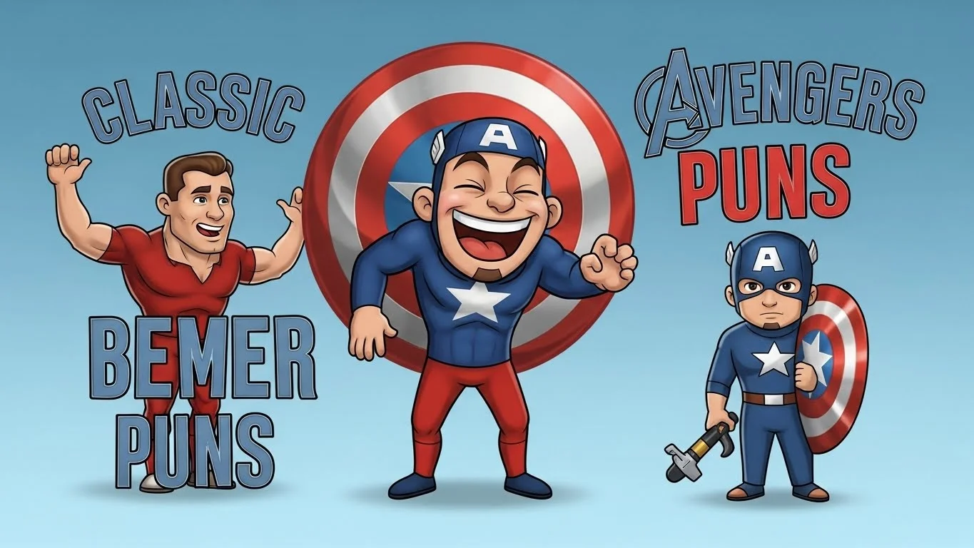 Classic Avengers Puns