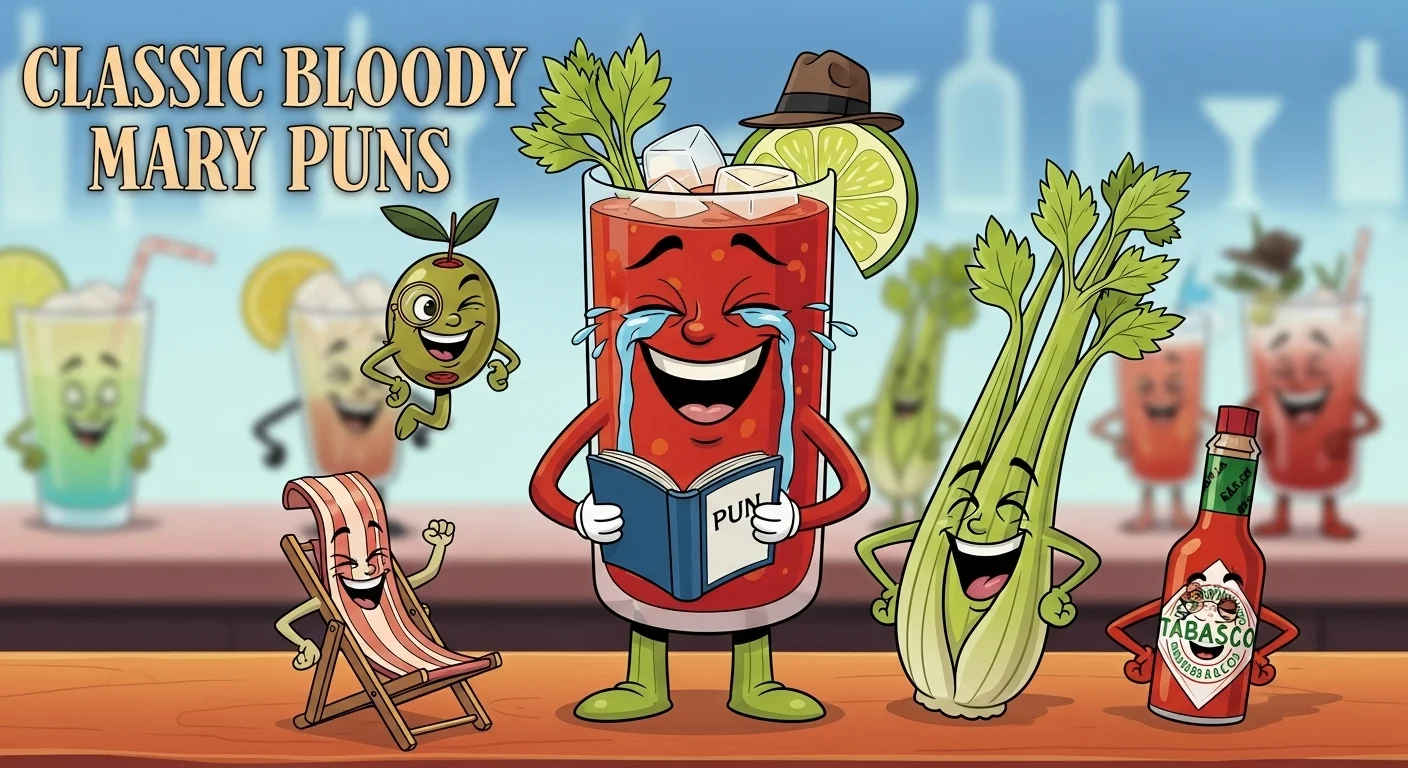 Classic Bloody Mary Puns