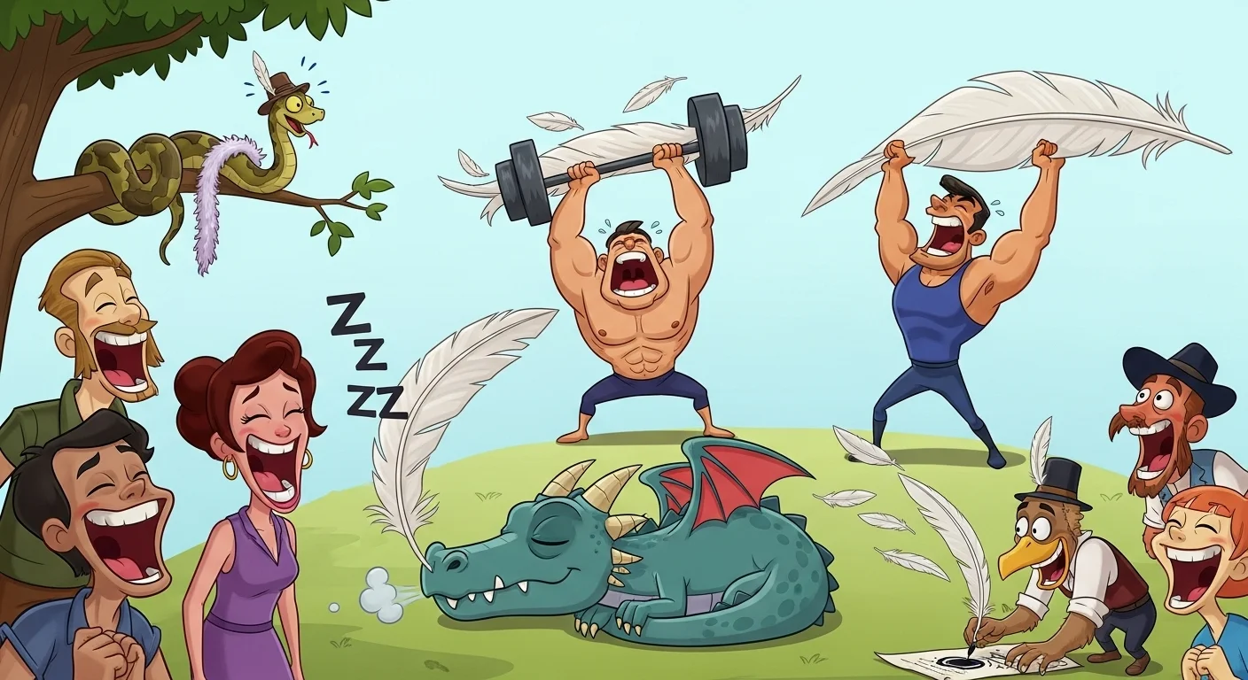 Classic Feather Puns