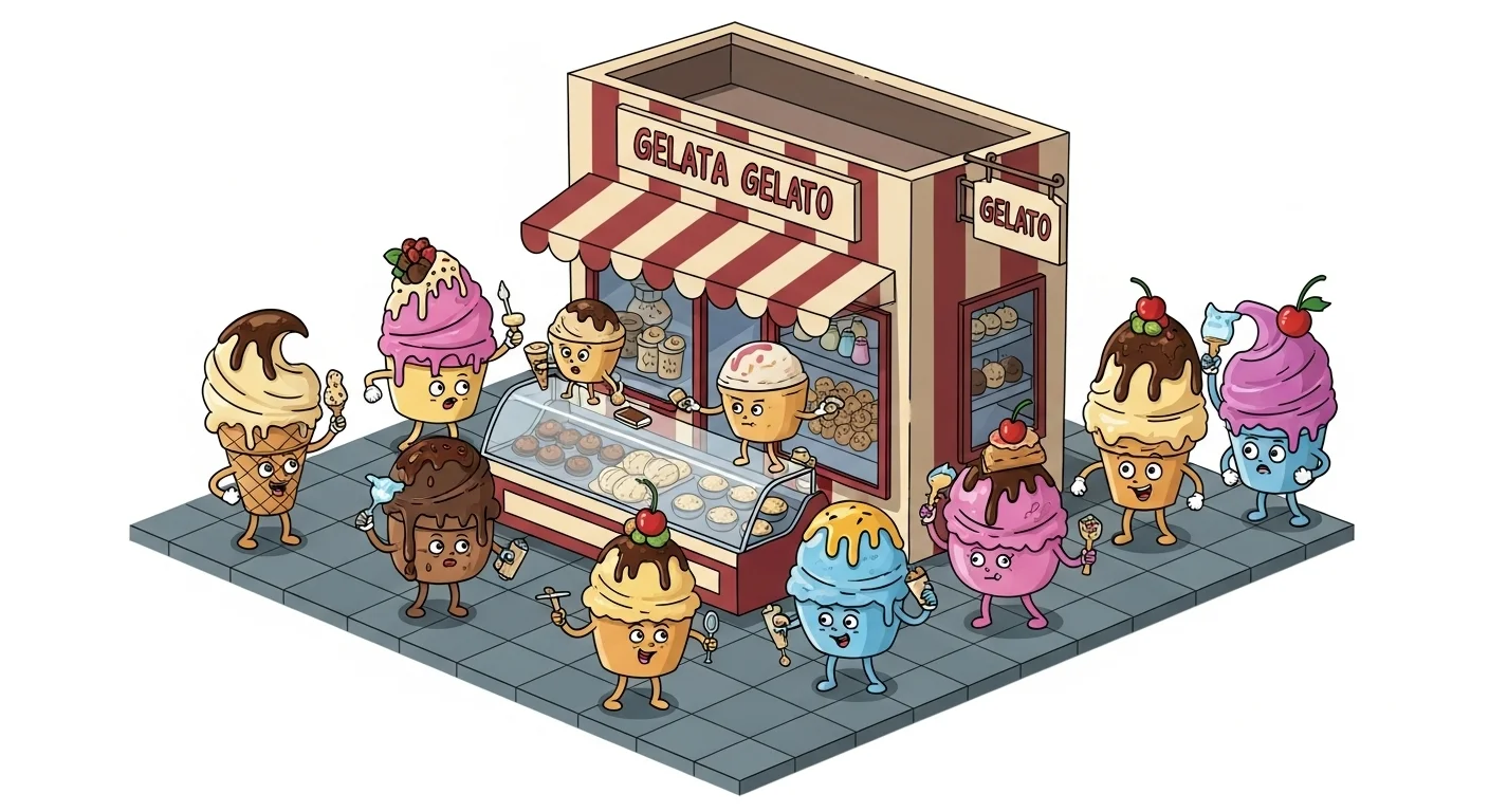 Classic Gelato Puns