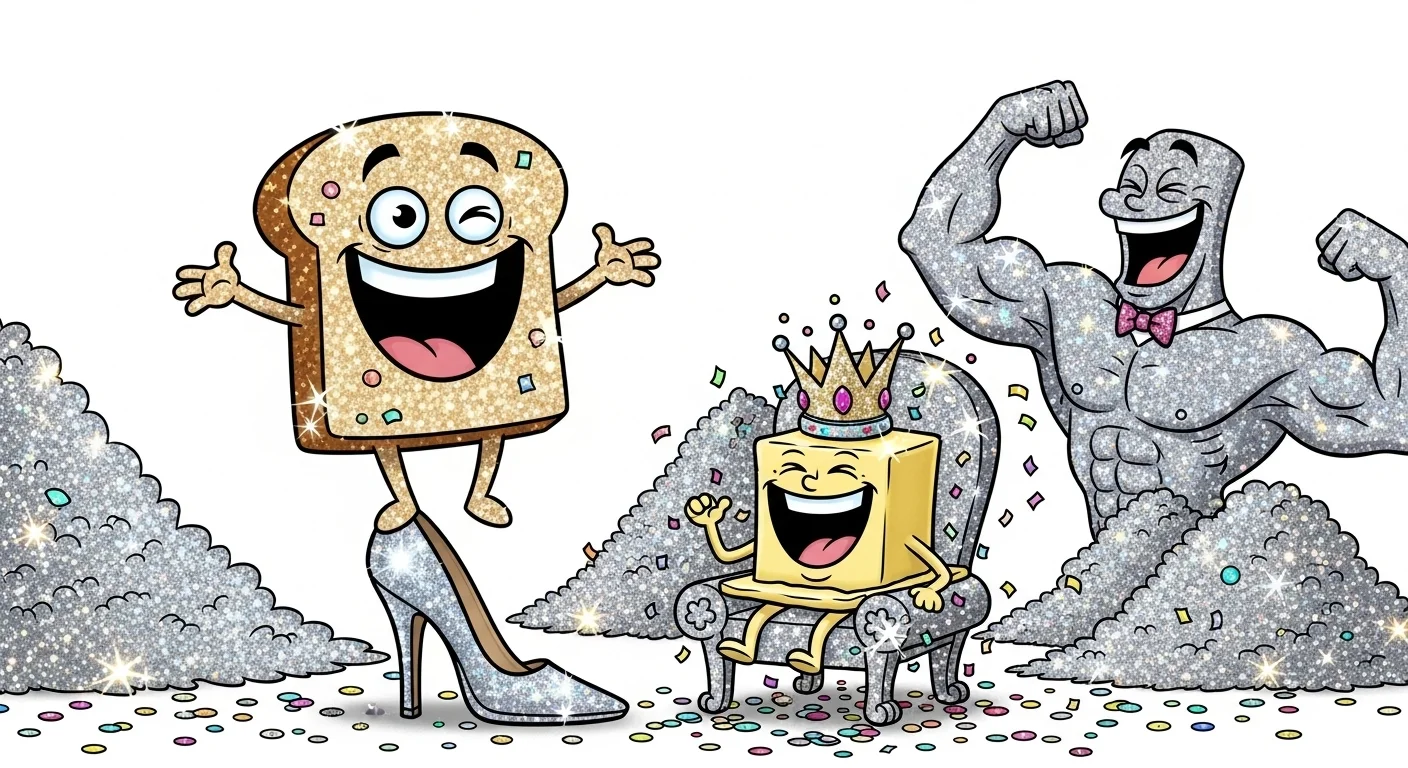 Classic Glitter Puns