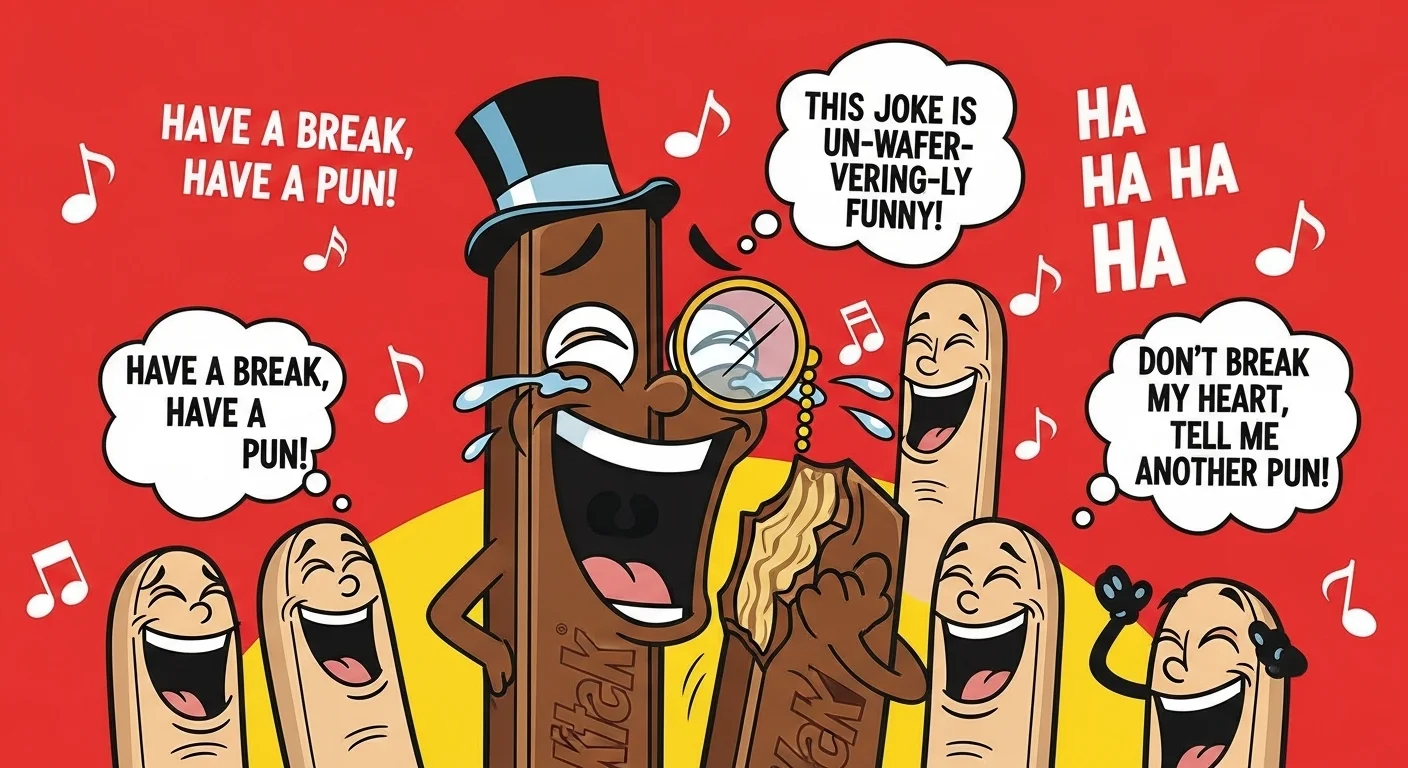 Classic Kit Kat Puns
