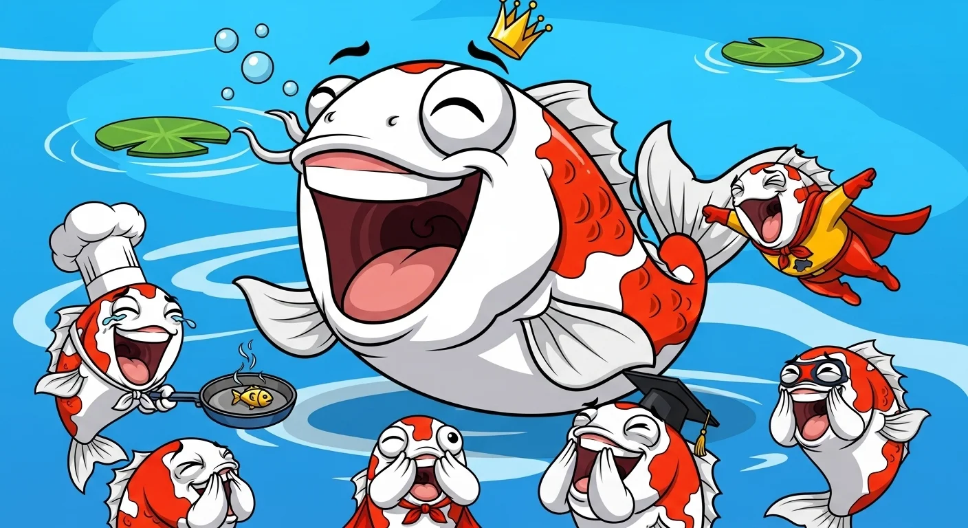 Classic Koi Puns