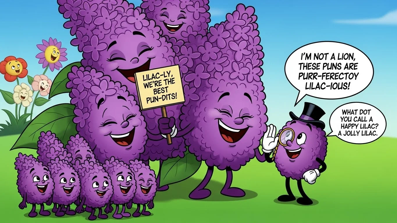 Classic Lilac Puns