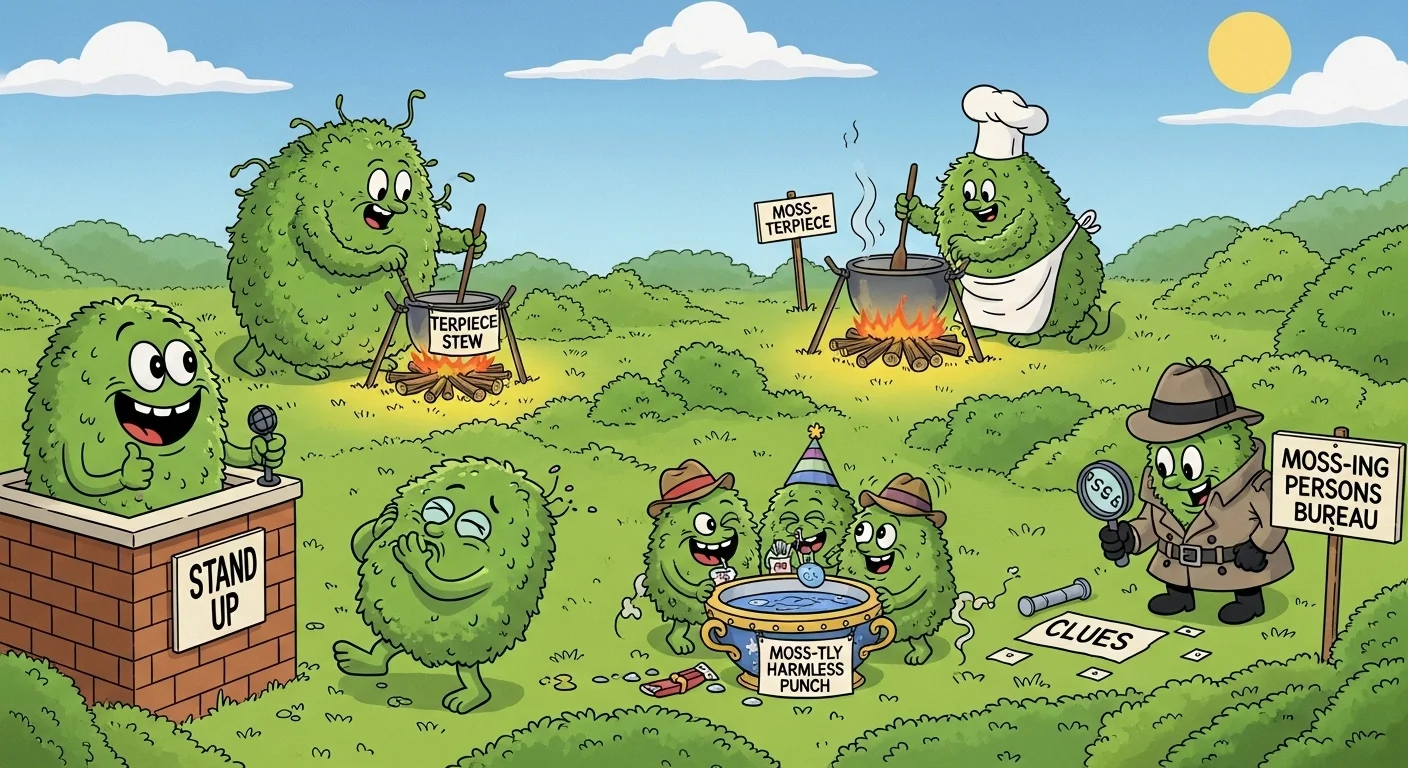 Classic Moss Puns
