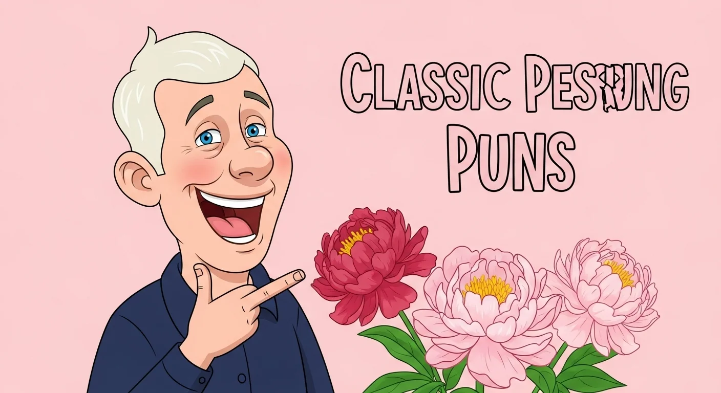 Classic Peony Puns