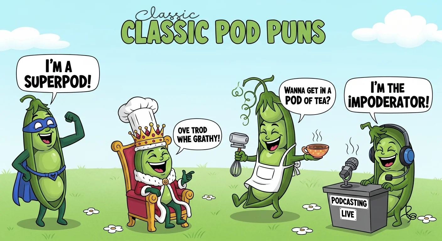 Classic Pod Puns