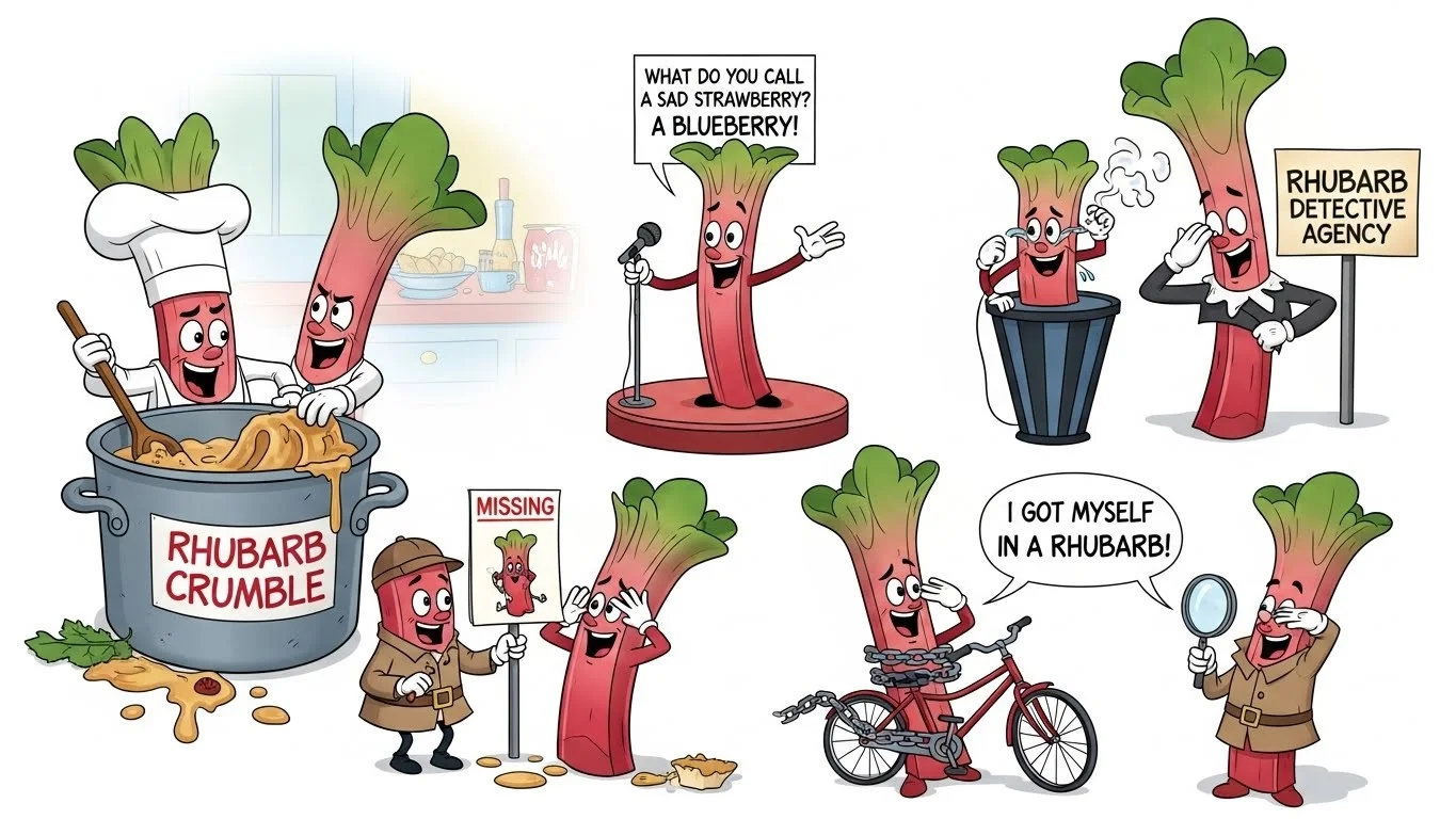 Classic Rhubarb Puns
