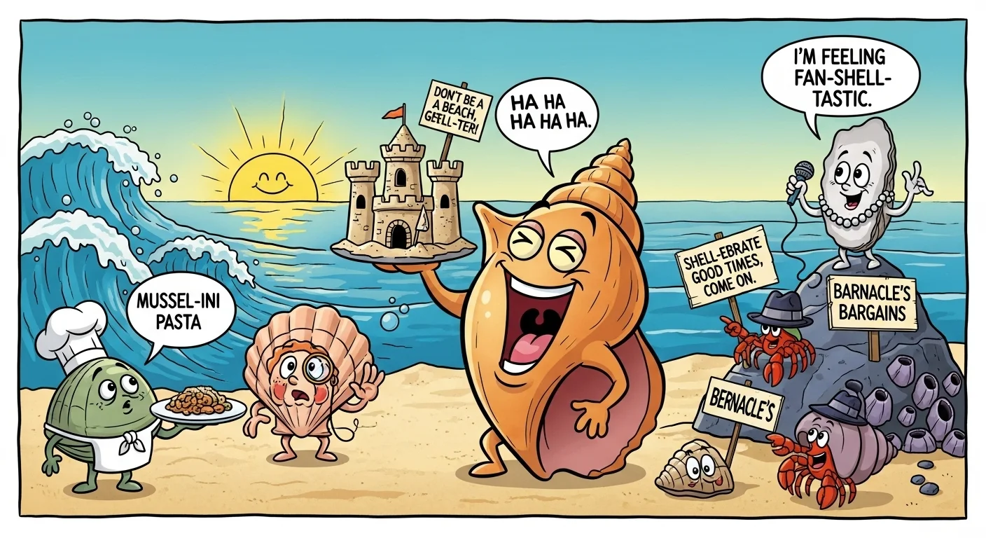 Classic Seashell Puns
