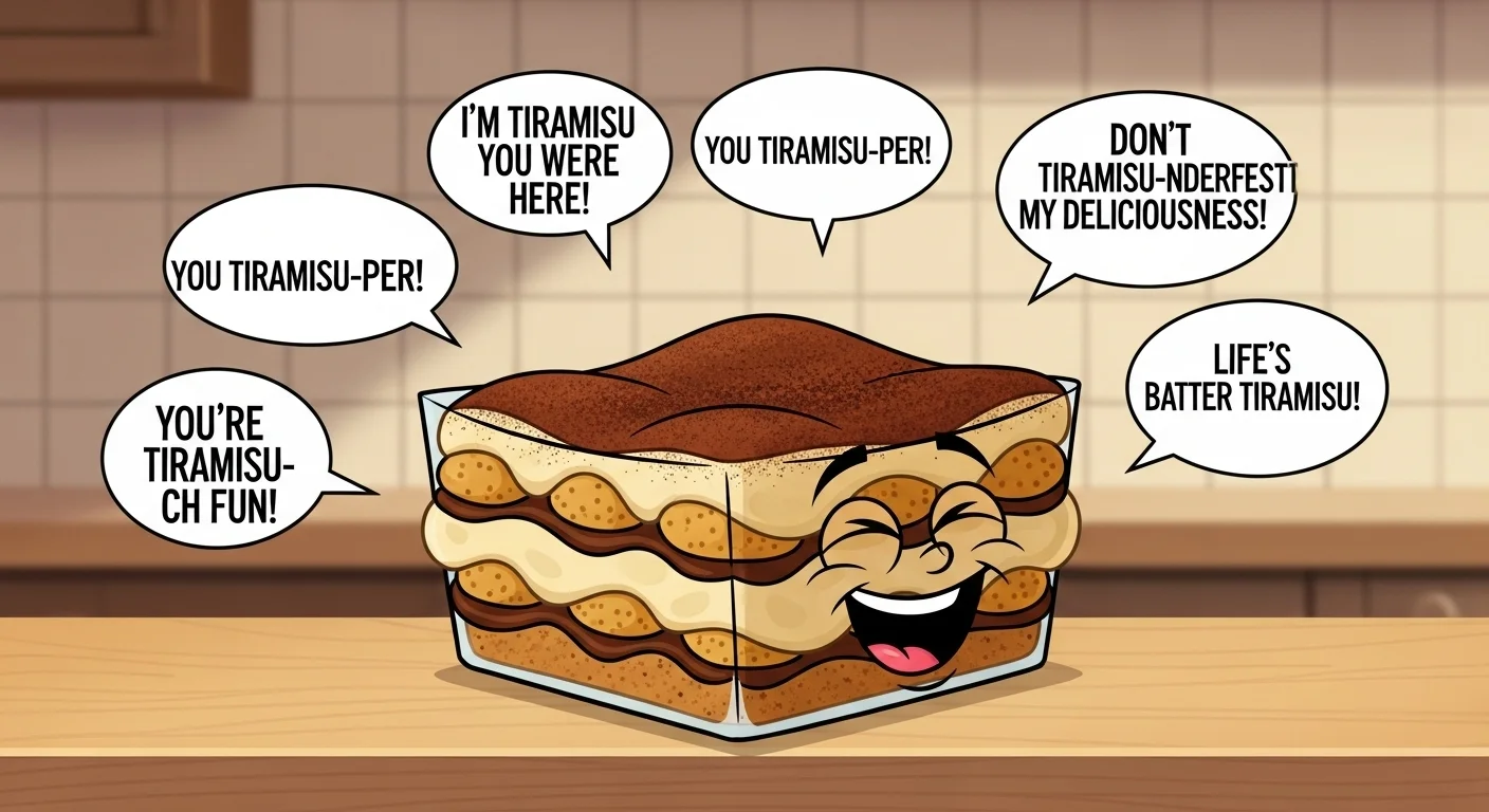 Classic Tiramisu Puns