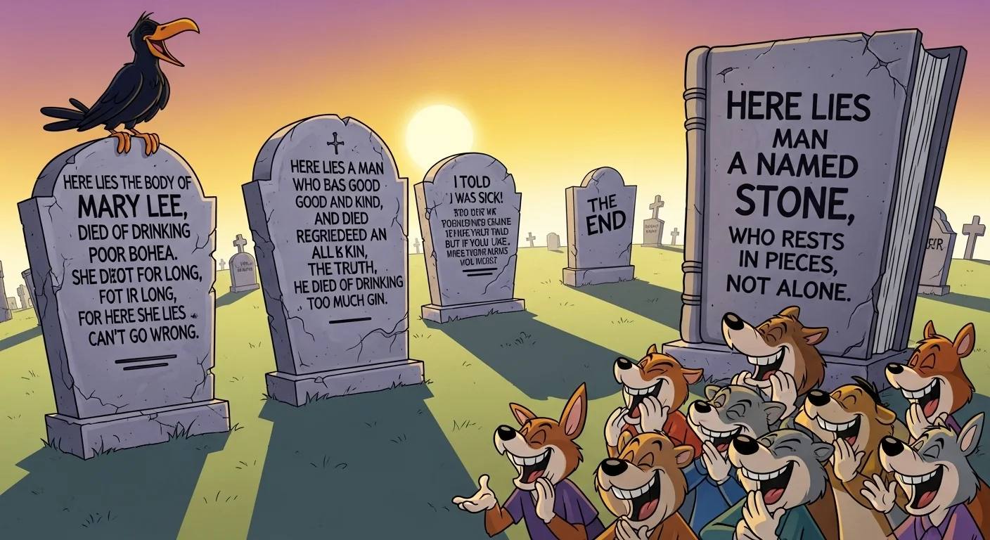 Classic Tombstone Puns
