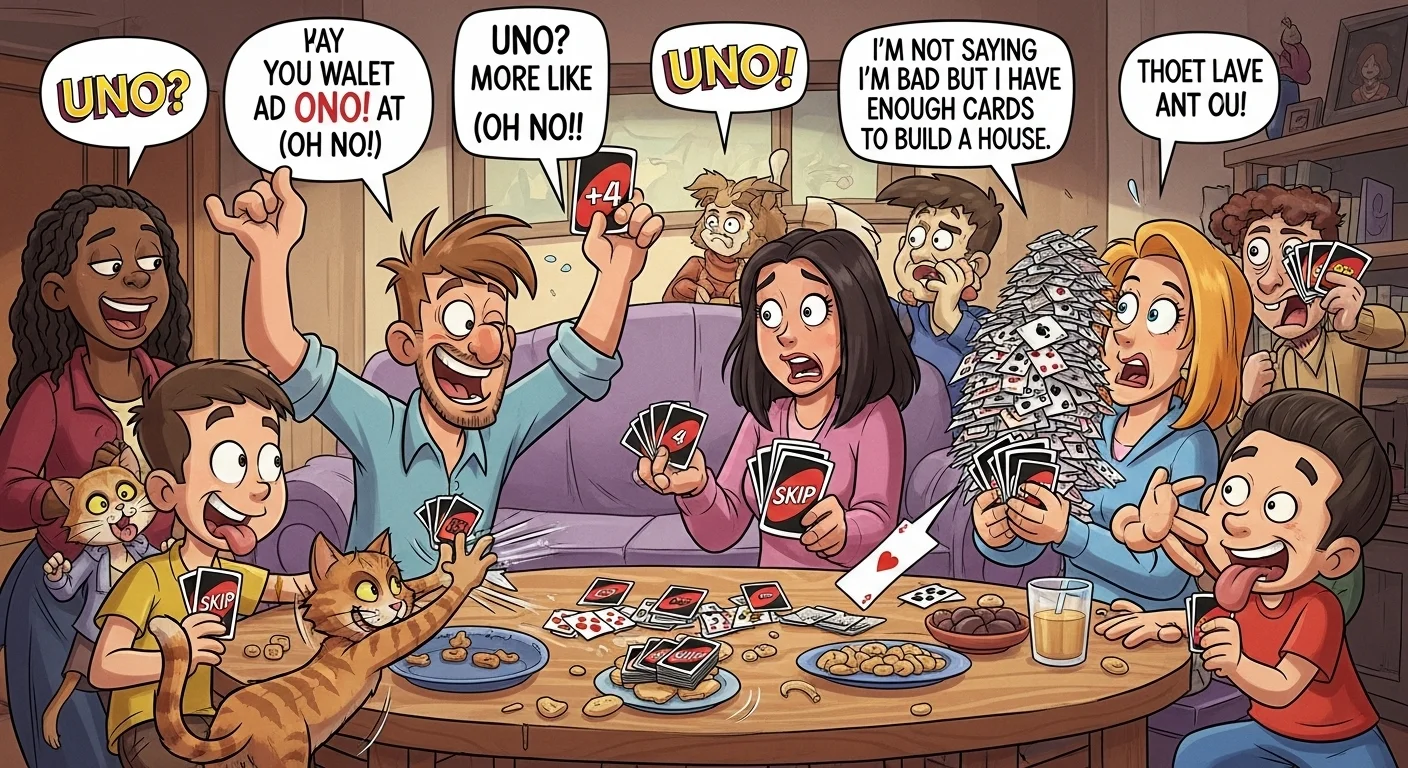Classic UNO Game Jokes