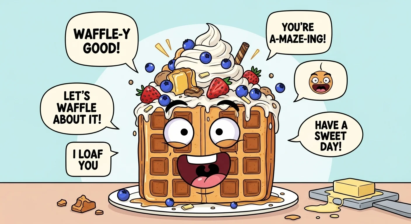 Classic Waffle Puns