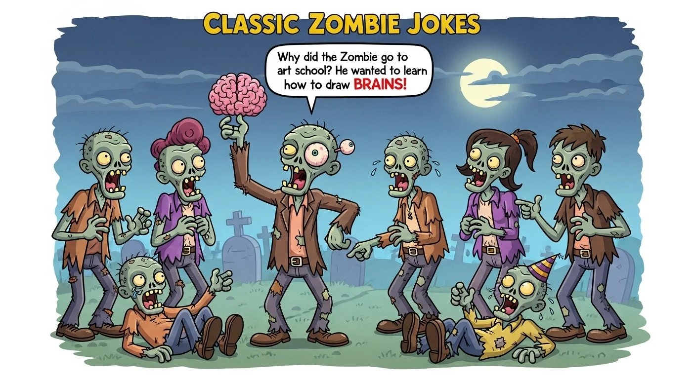 Classic Zombie Jokes