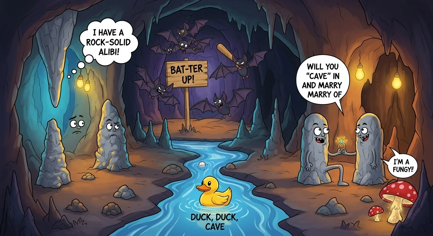 Clever Cavern Puns