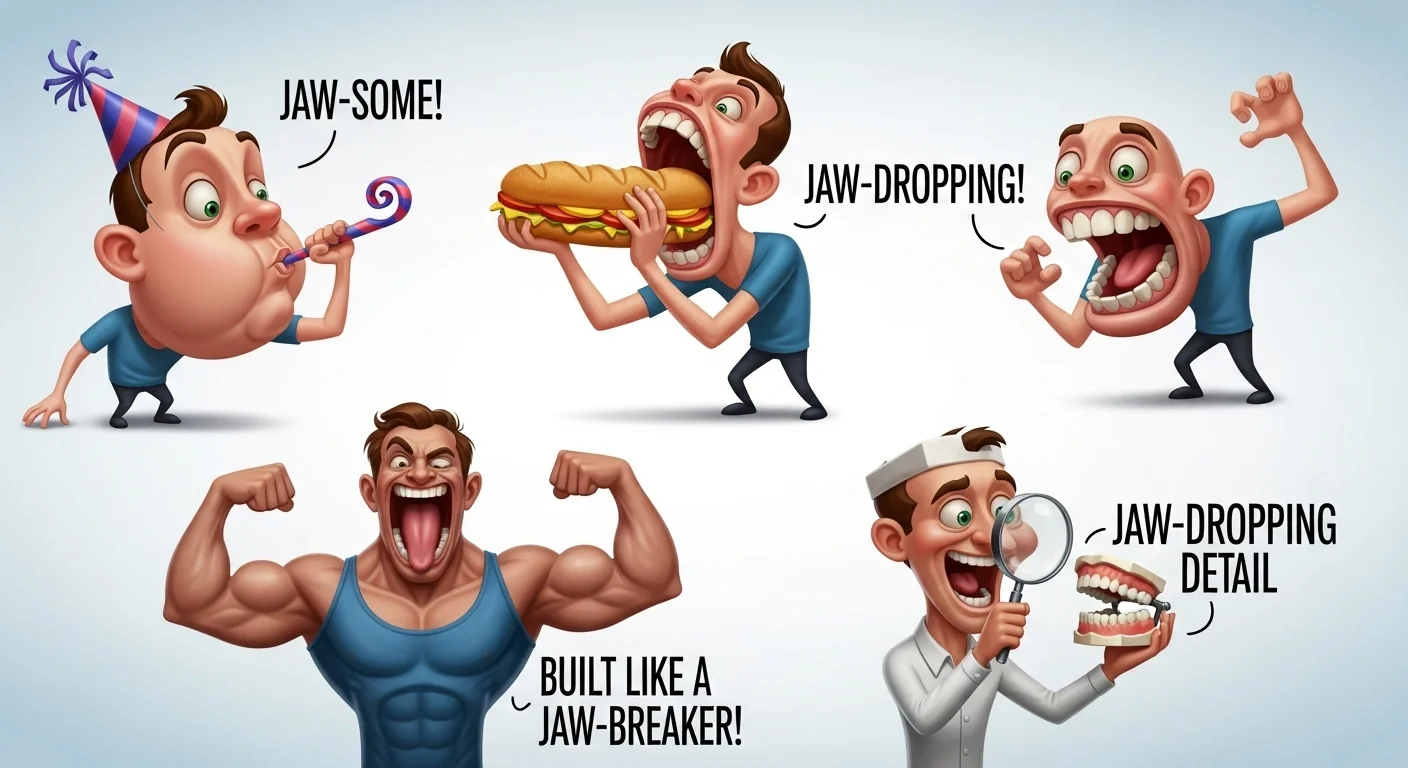 Everyday jaw puns