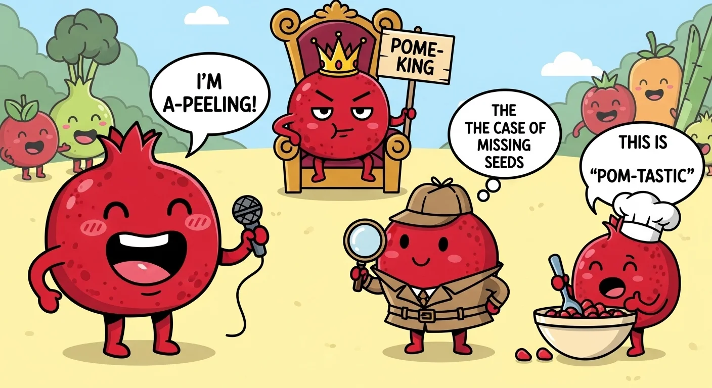 Juicy Pomegranate Puns