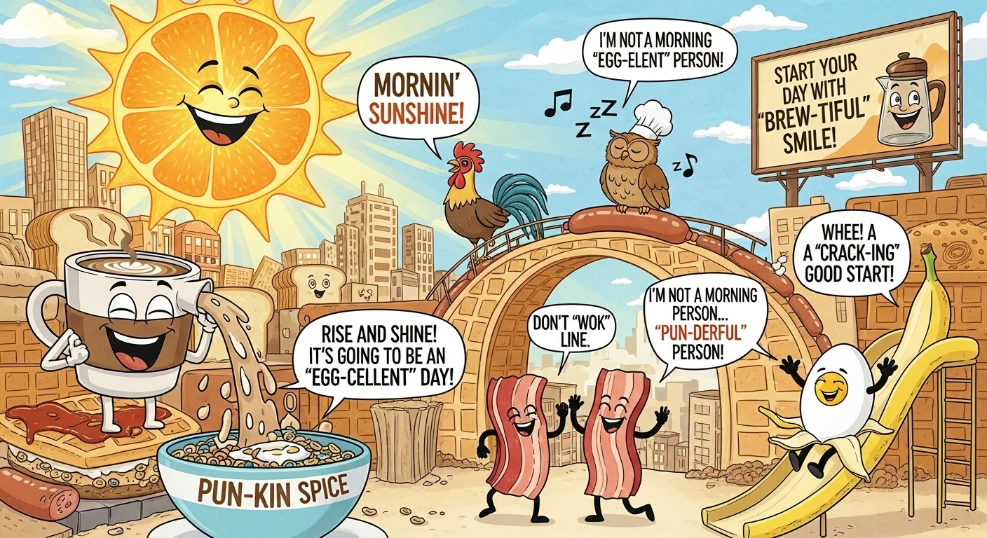 Morning Puns to Start Bright