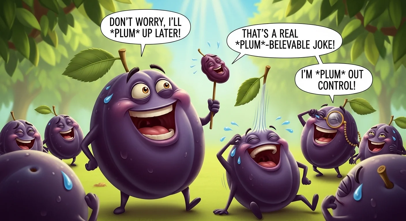 Plum puns
