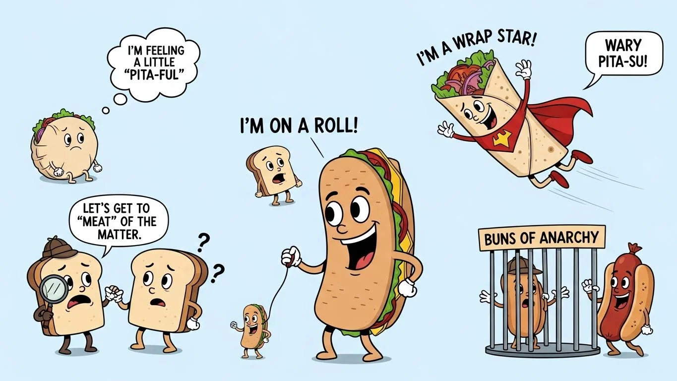 Sandwich & Wrap Puns