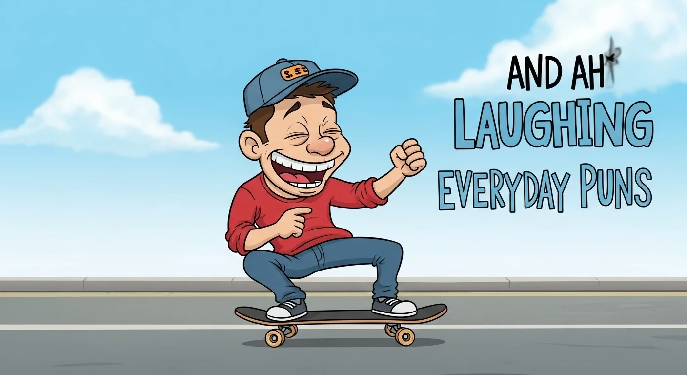 Skateboarding Everyday Puns