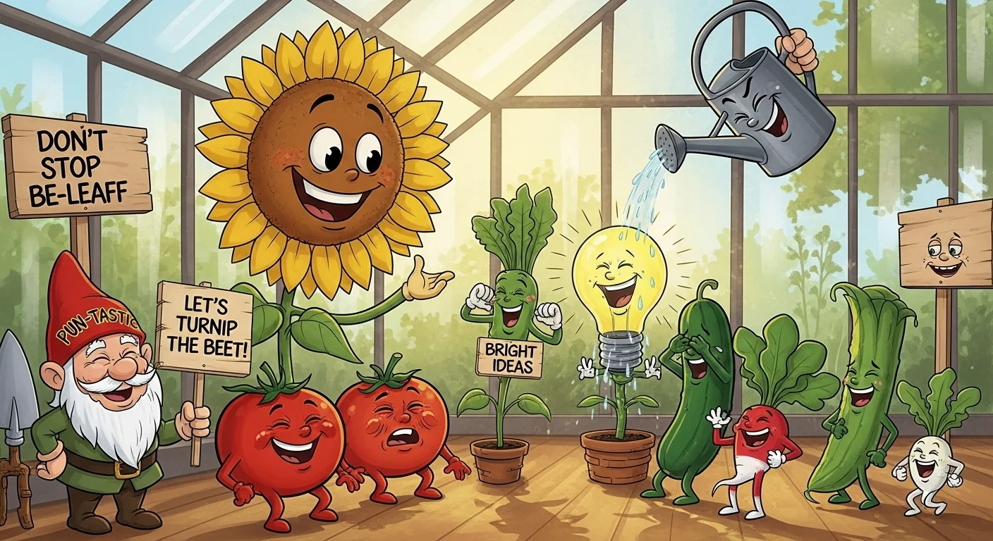 Sunlight Greenhouse Puns