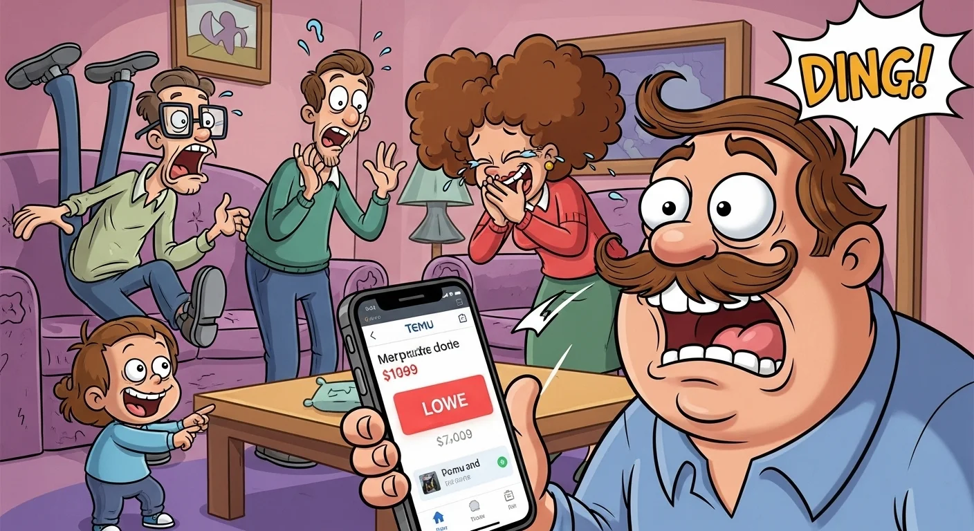 Temu Price Shock Jokes