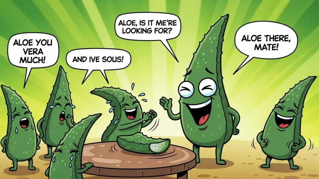 aloe vera puns