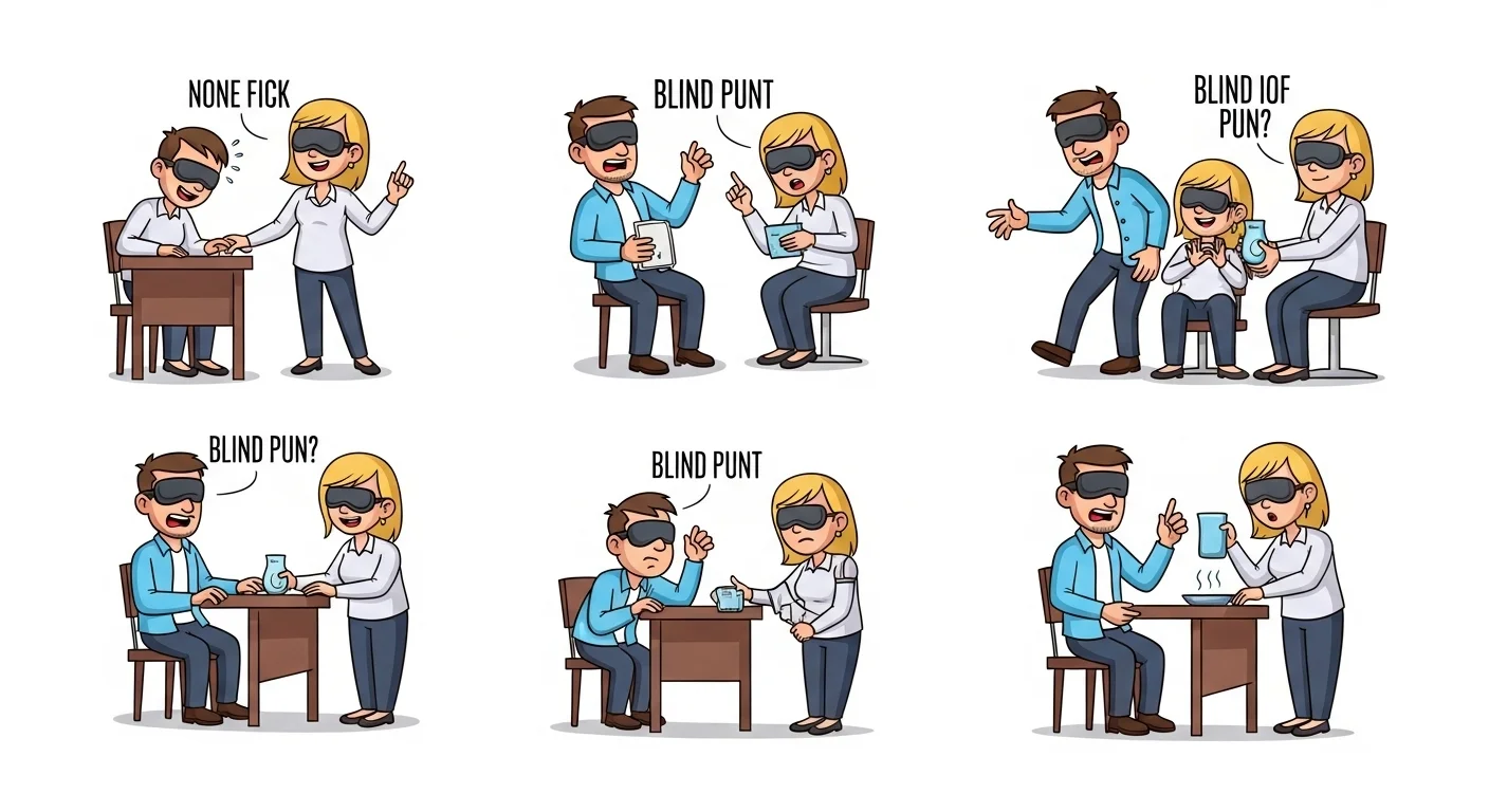blind puns