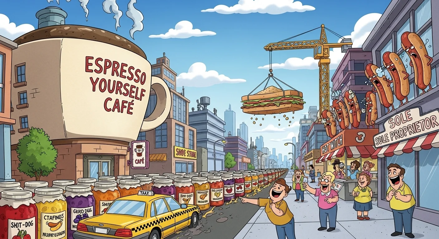 city puns