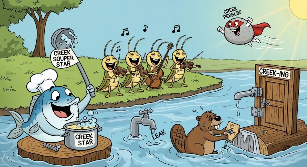 creek puns