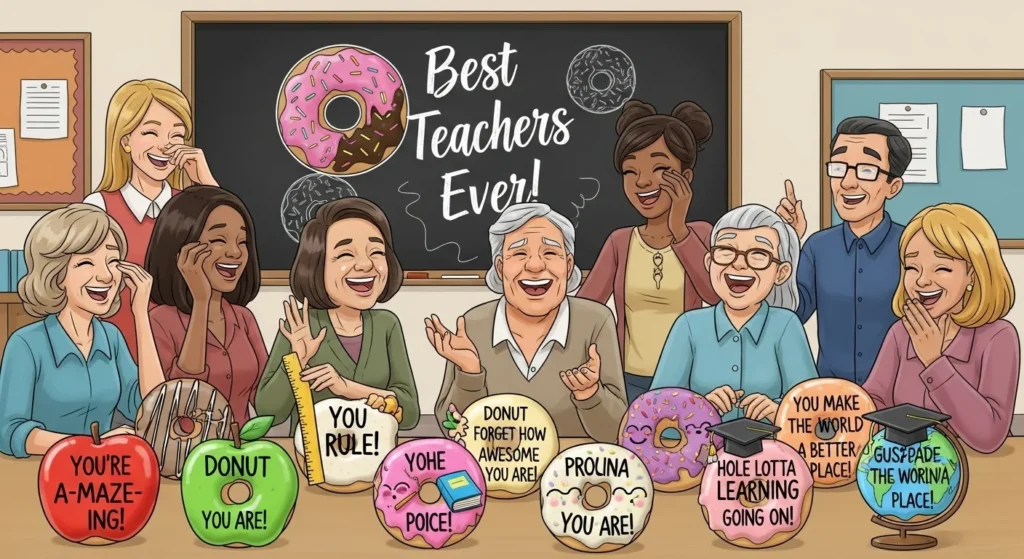 donut puns for teachers