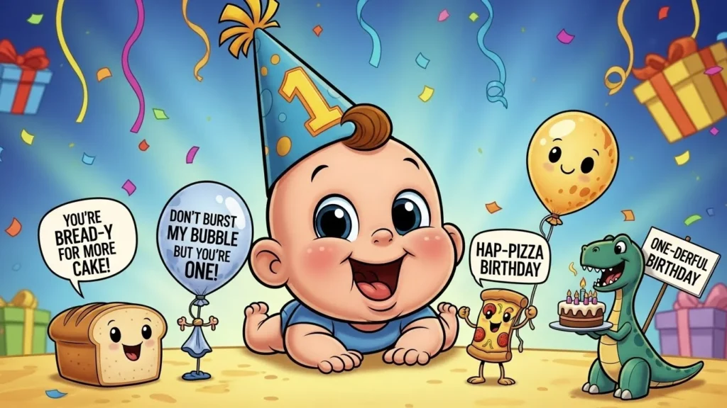 first birthday puns