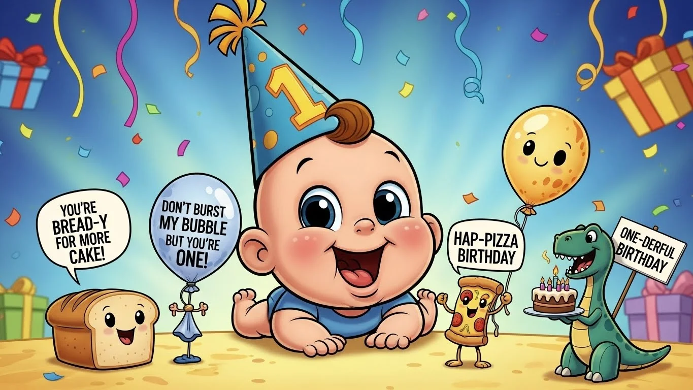 first birthday puns