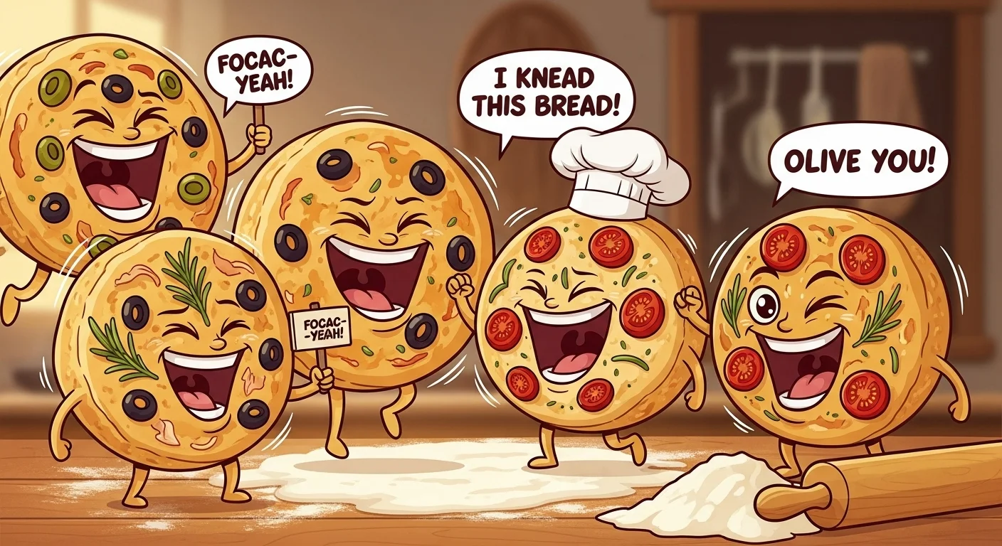 focaccia puns
