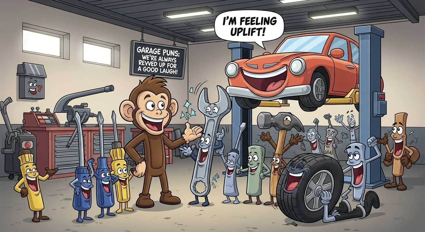 garage puns