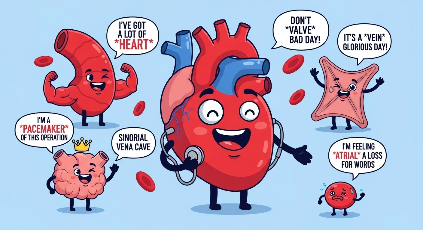heart anatomy puns