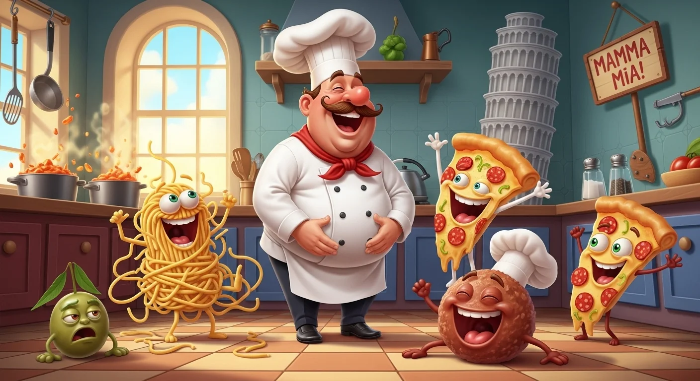 italian food humor