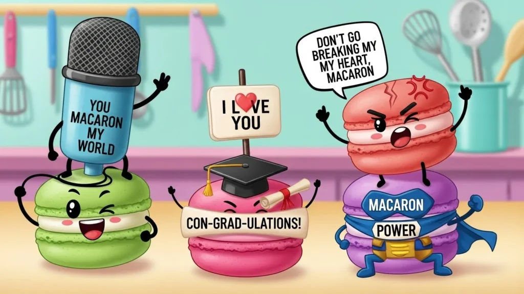macaron puns