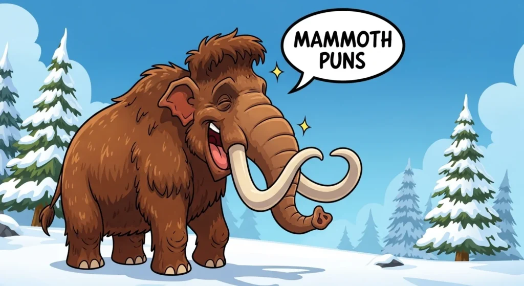 mammoth puns