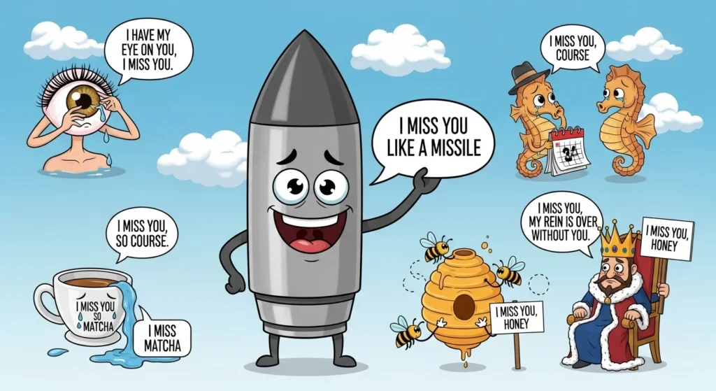 miss you puns