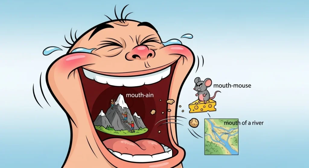 mouth puns