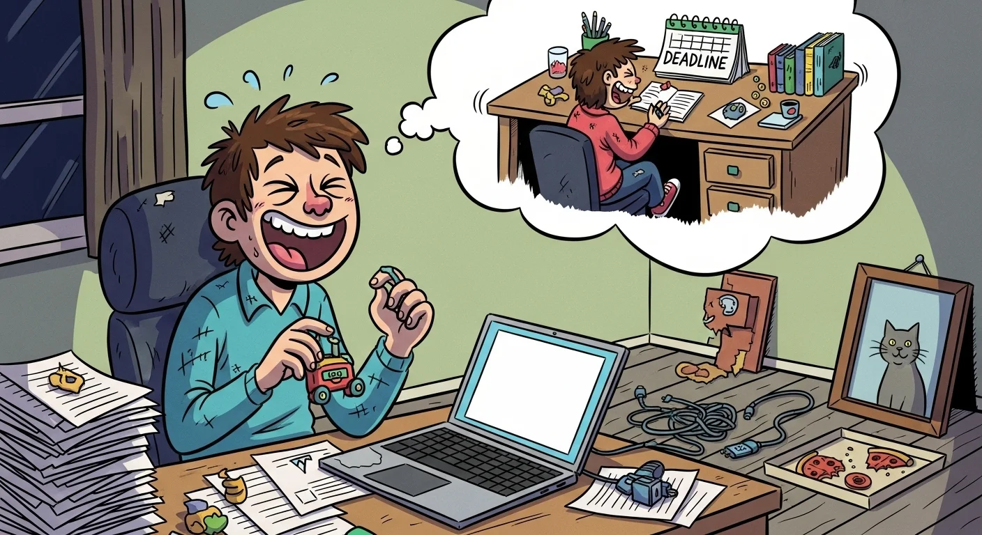 procrastination jokes