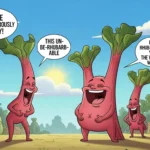 rhubarb puns