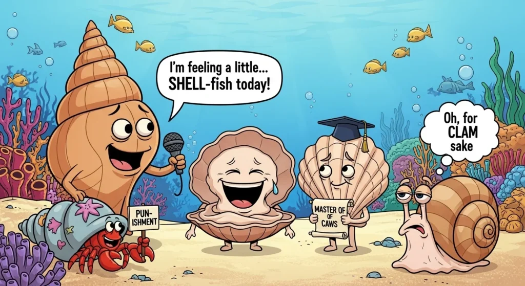 seashell puns