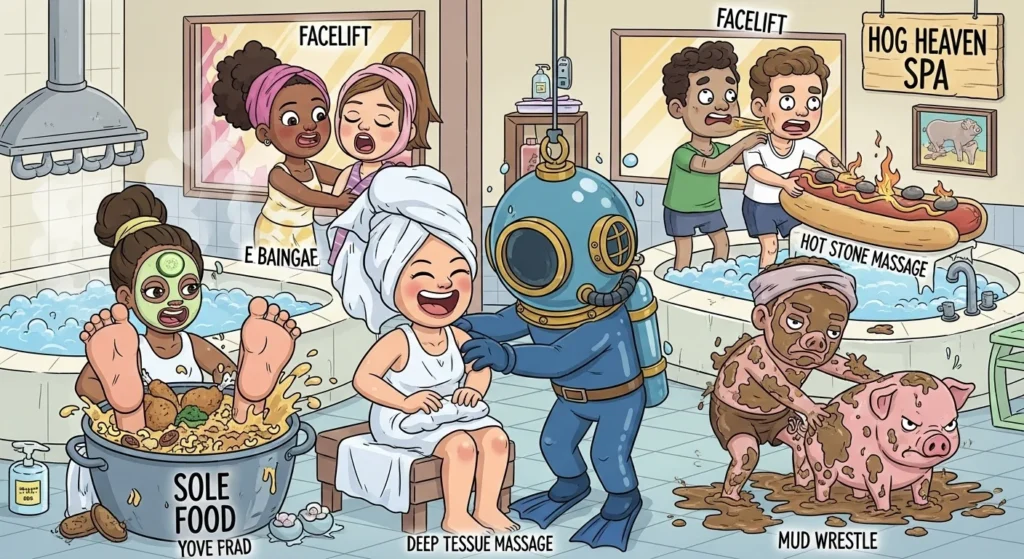 spa puns